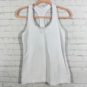 Lululemon Cool Racer Back II Activewear Top Women Size 8 Athletic Tennis Top
